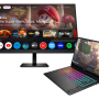 HP OMEN Transcend Gaming Laptop 14 + OMEN by HP 31.5 inch UHD 144Hz Smart Gaming Monitor - OMEN 32x