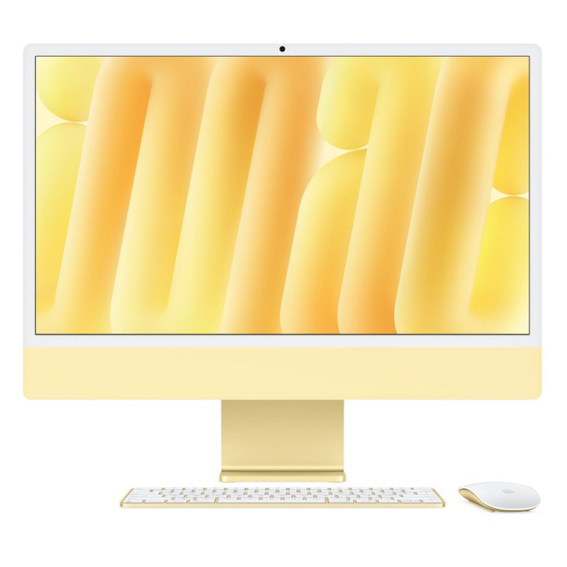 Apple iMac M4 8-core CPU 8-core GPU 16-core 24-inch 16GB 256GB Two Thunderbolt / USB 4 ports
