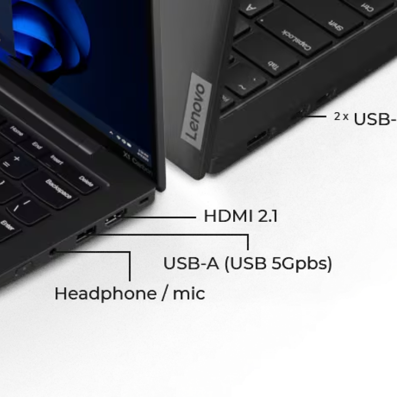 ThinkPad X1 Carbon Gen 12 Intel (14ʺ) - Eclipse black with Classic black top cover